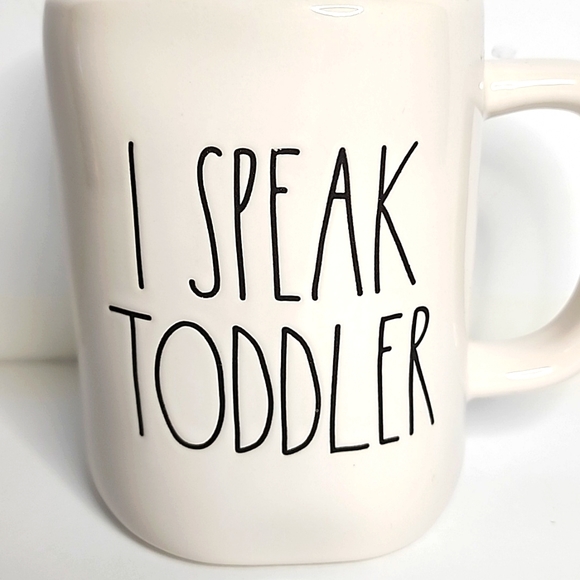 Rae Dunn I SPEAK TODDLER Mug NWT - Picture 2 of 7